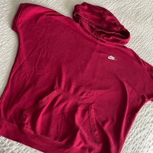 NIKE short sleeve hoodie